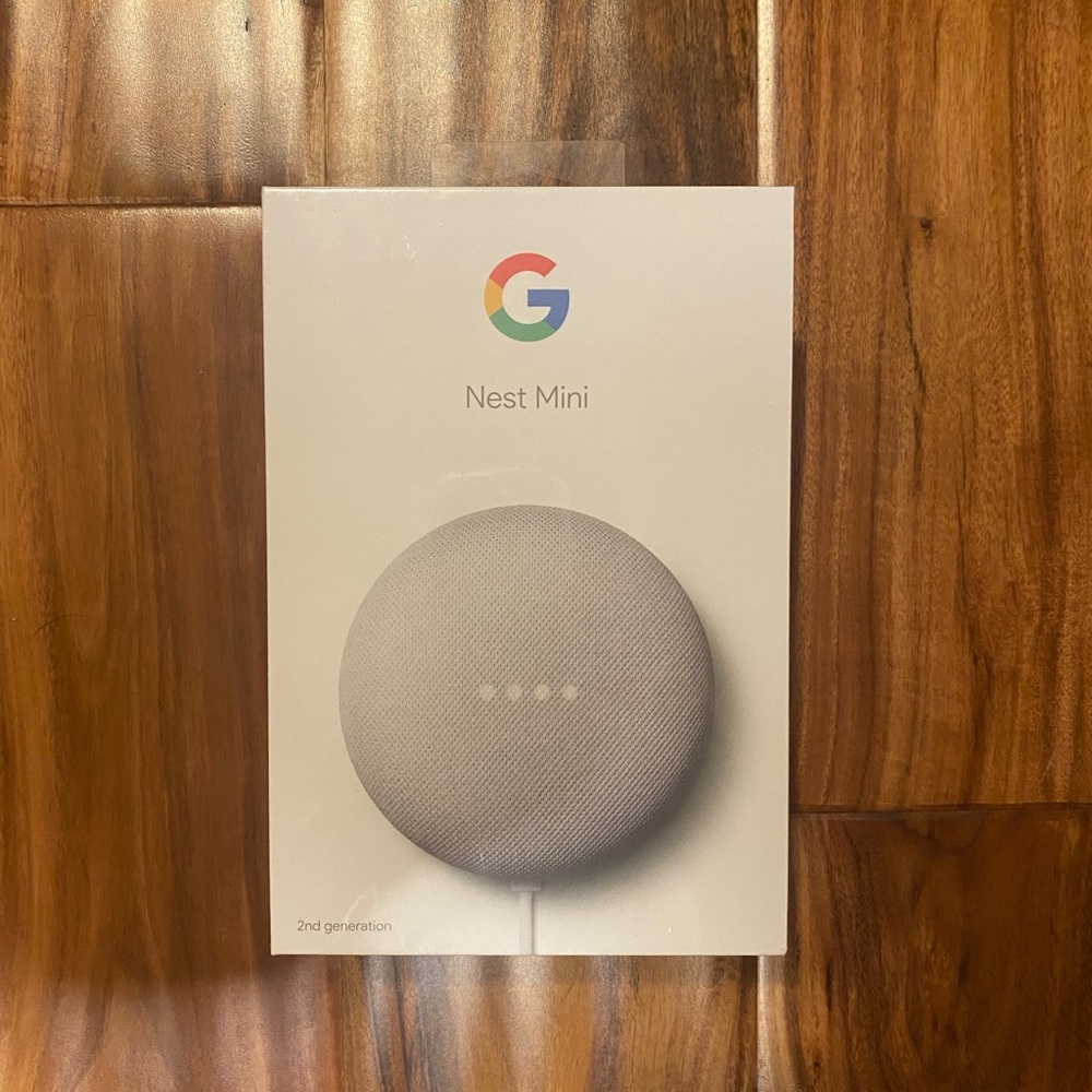 Google Nest Mini 2nd Generation NWT(never opened)